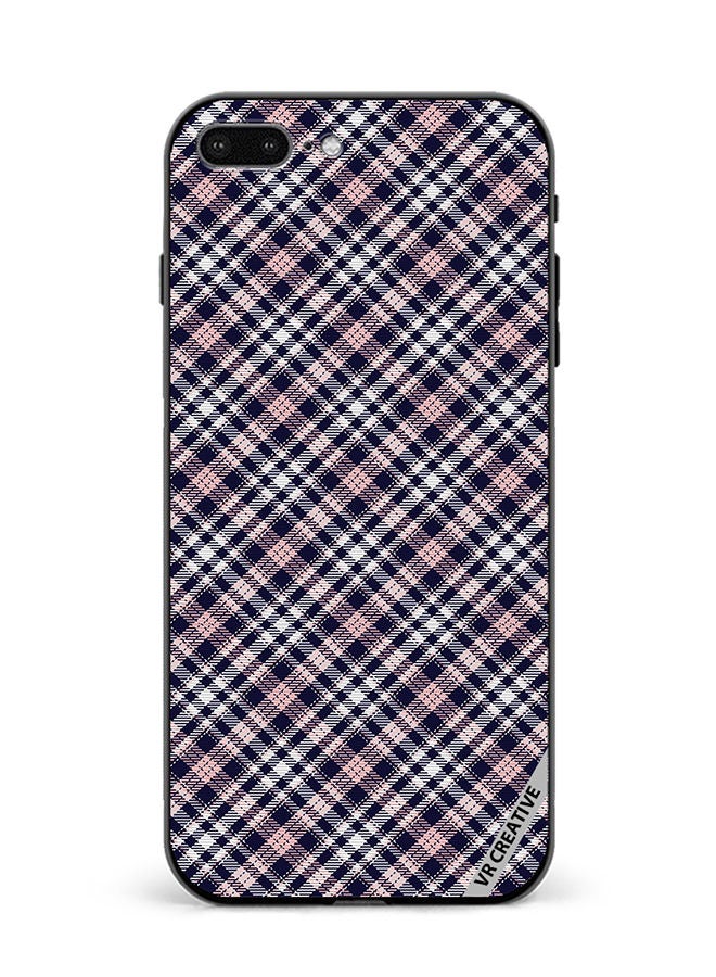 VR CREATIVE Protective Case Cover For Apple iPhone 7 Plus/8 Plus Checkered Design Multicolour - Image 1