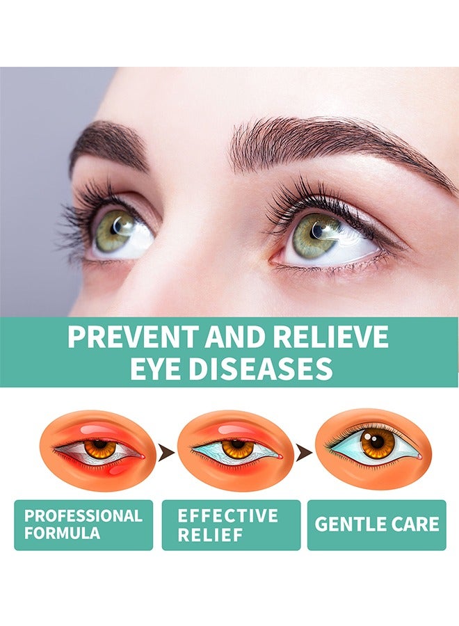 إيلهو أسطوانة تدليك لتحسين العيون 8 مل، تخفيف إجهاد العين وتعزيز وضوح العين للعيون الجافة وغير الواضحة والضبابية - Image 5