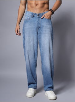 HIGH STAR Mens Blue Jeans 