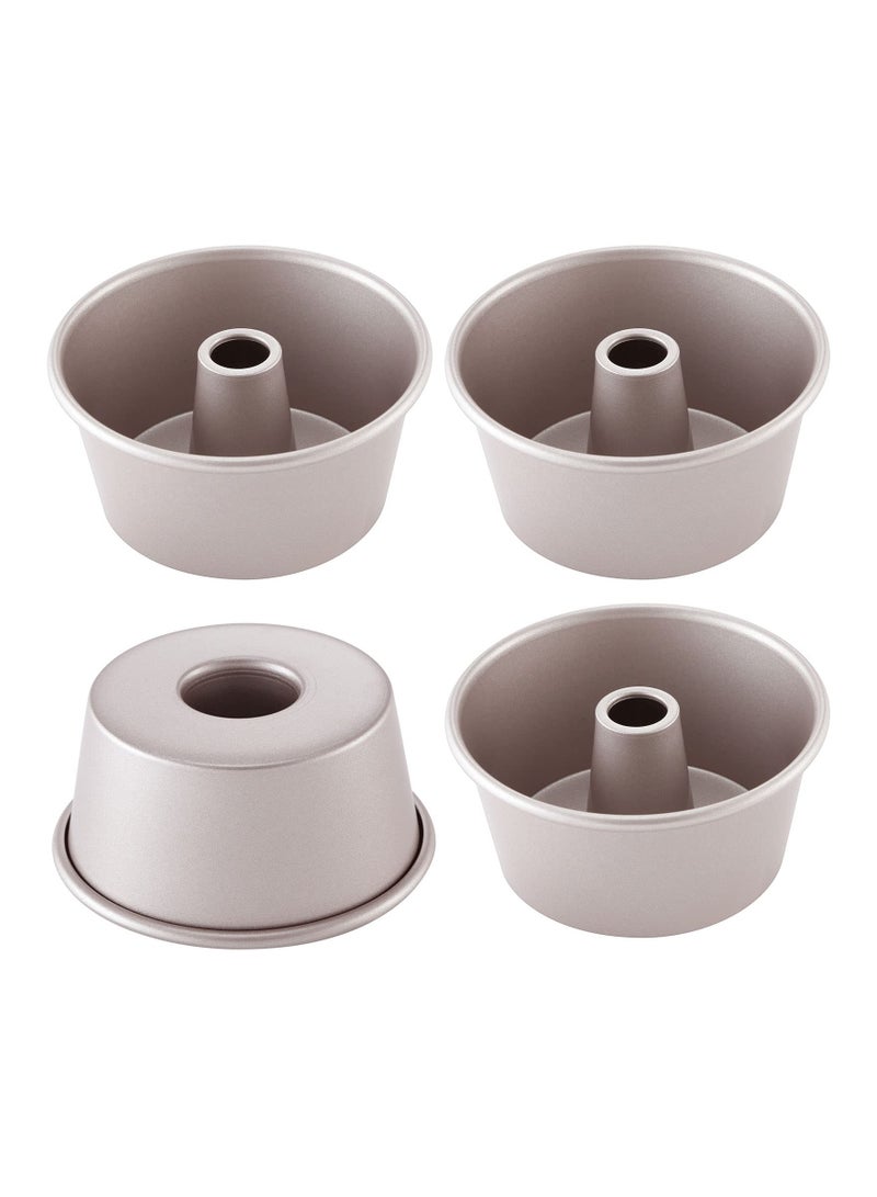 chefmade Mini Angel Food Pan Set 3.5 Inch 4Pcs - Image 1