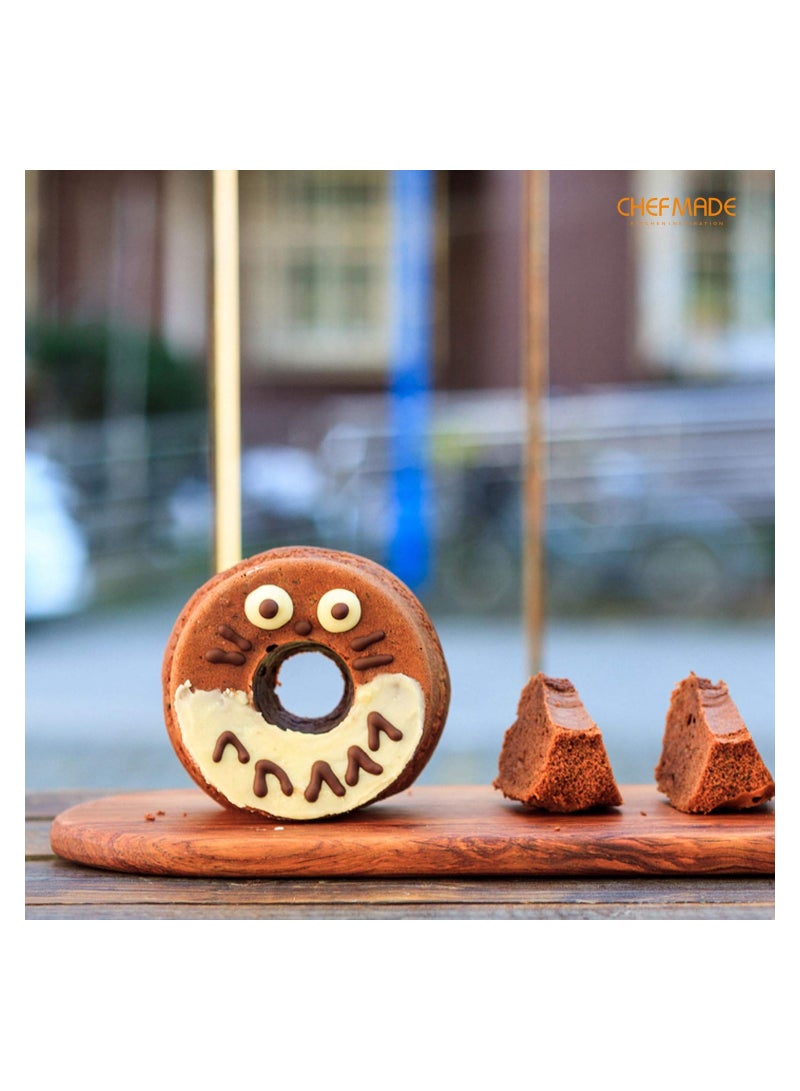 chefmade Mini Angel Food Pan Set 3.5 Inch 4Pcs - Image 5