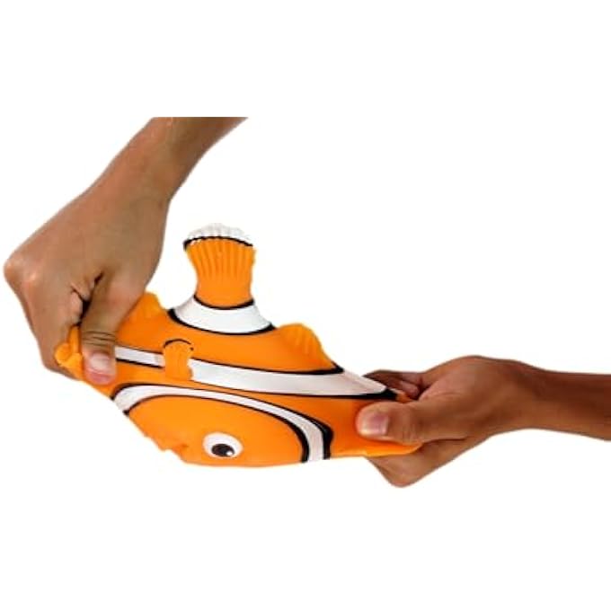 Ja-Ru Disney Stretchy Toys Nemo Figures Squish & Pull Toys. 1 (Unit) Finding Nemo Calming Fidget Toy, Stress Toys, Birthday Gifts for Kids, Boys & Girls. W/ Ball C-6900-1T - Image 5
