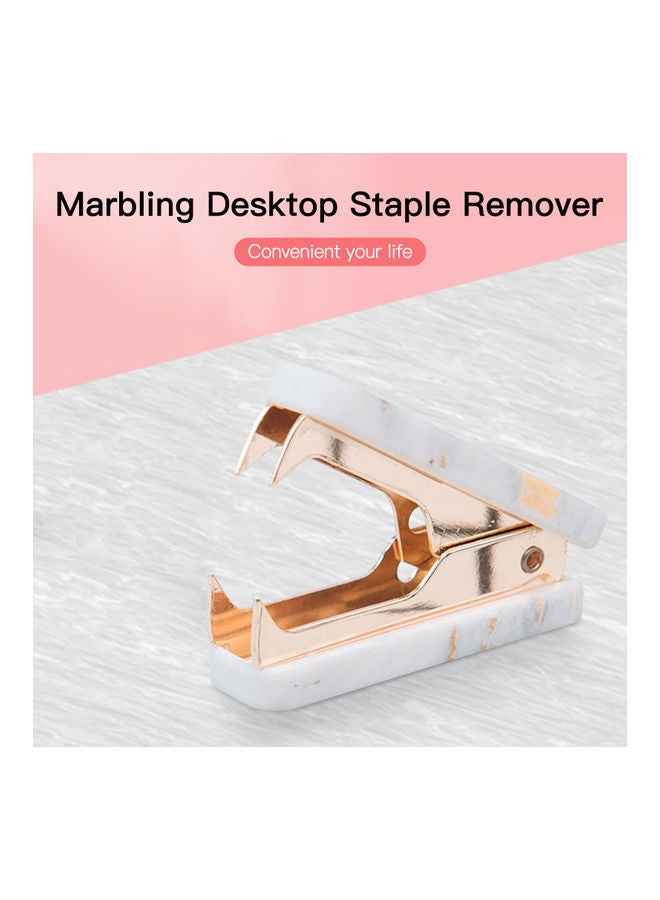 NIBEMINENT Marble Design Staple Remover Multicolor - Image 4