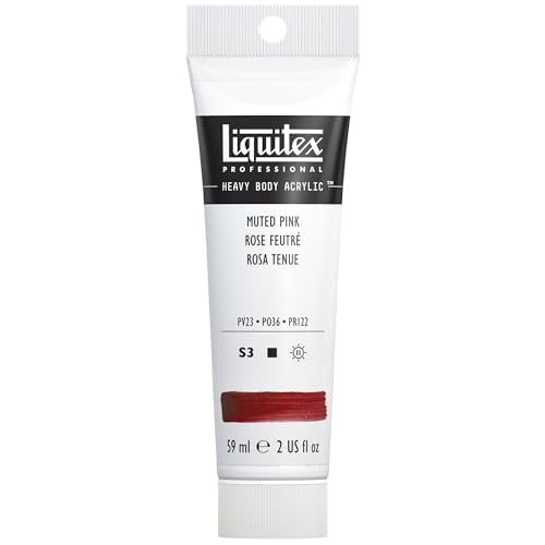 Liquitex Special Release Muted Collection, Heavy Body Acrylic Paint 2-oz Tube - Muted Pink - Image 1