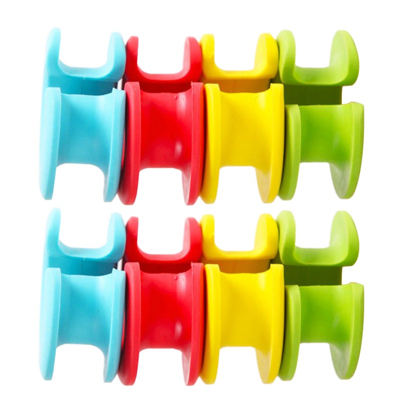 15pcs Household Hanging Hooks Mini Anti- Hanger Hook Windproof Hanger Hook (Random Color) - Image 1