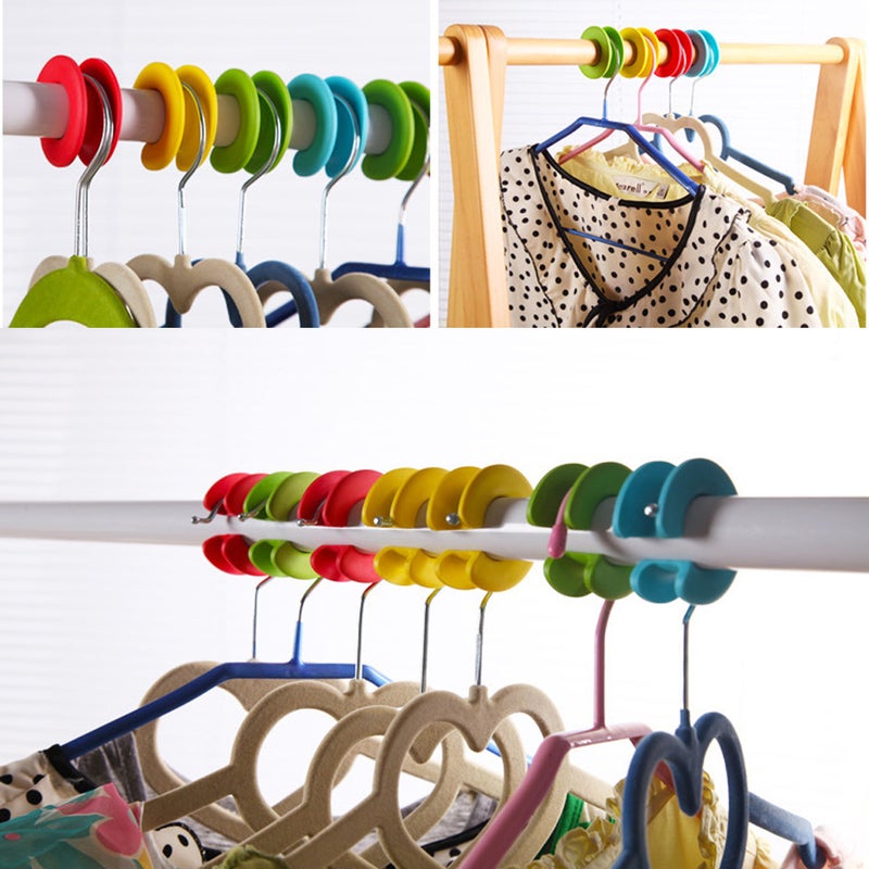 15pcs Household Hanging Hooks Mini Anti- Hanger Hook Windproof Hanger Hook (Random Color) - Image 4
