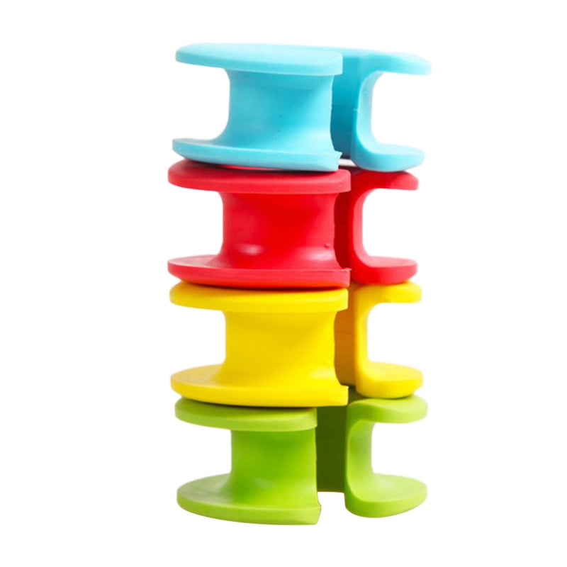 15pcs Household Hanging Hooks Mini Anti- Hanger Hook Windproof Hanger Hook (Random Color) - Image 5
