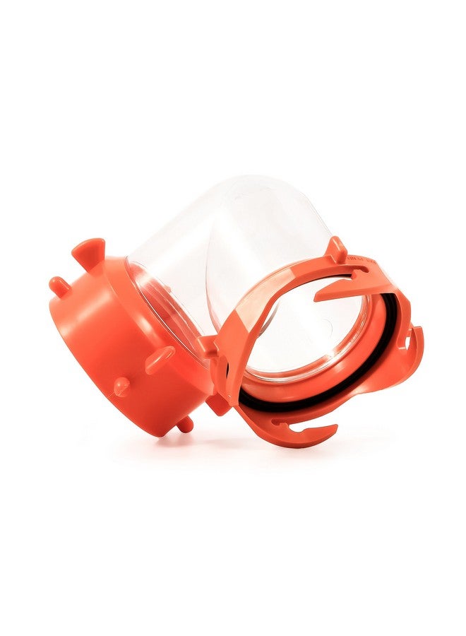 Camco Camco 39857 RhinoFLEX Clear 90 Degree Sewer Hose Swivel Fitting - Image 2