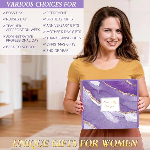 Giftissimo Boss Lady Gifts for Women, Best Boss Gifts for Women, Thank You Gift Basket for Bosses Female, Birthday Christmas Farewell Office Appreciation Gift Set w/Tumbler Canvas Tote Bag Acrylic Decor - Image 3
