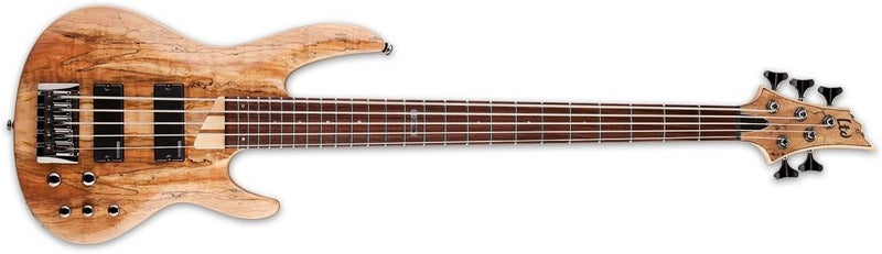 ESP جيتار باص 5 أوتار ESP LTD B205SM FL بدون فريت من خشب القيقب المتناثر بتشطيب طبيعي ساتان - Image 3