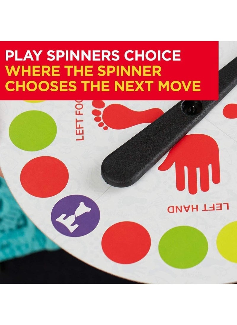 Twister Game - Fun Family Party Game for All Ages - Includes Spinner and Mat - Great for Indoor and Outdoor Play  - Image 4