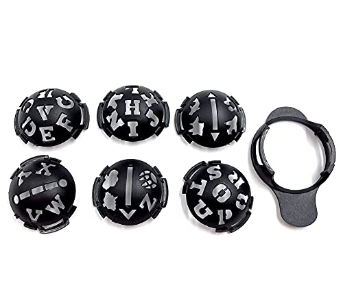 Aliotech 6 in 1 Golf Ball Liner Line Marker Template Drawing Mark Alignment Tool - Image 2