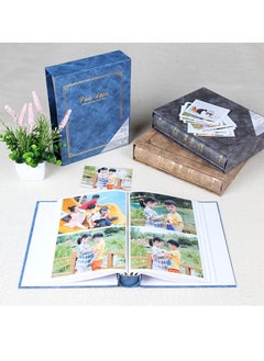 Hihonor 200 Pockets Foil Stamping Photo Album for 6 Inches Photos Portable Photo Album for Family Wedding Boys Girls  - Image 5
