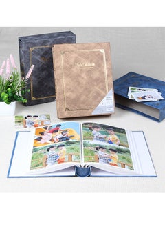 Hihonor 200 Pockets Foil Stamping Photo Album for 6 Inches Photos Portable Photo Album for Family Wedding Boys Girls  - Image 4