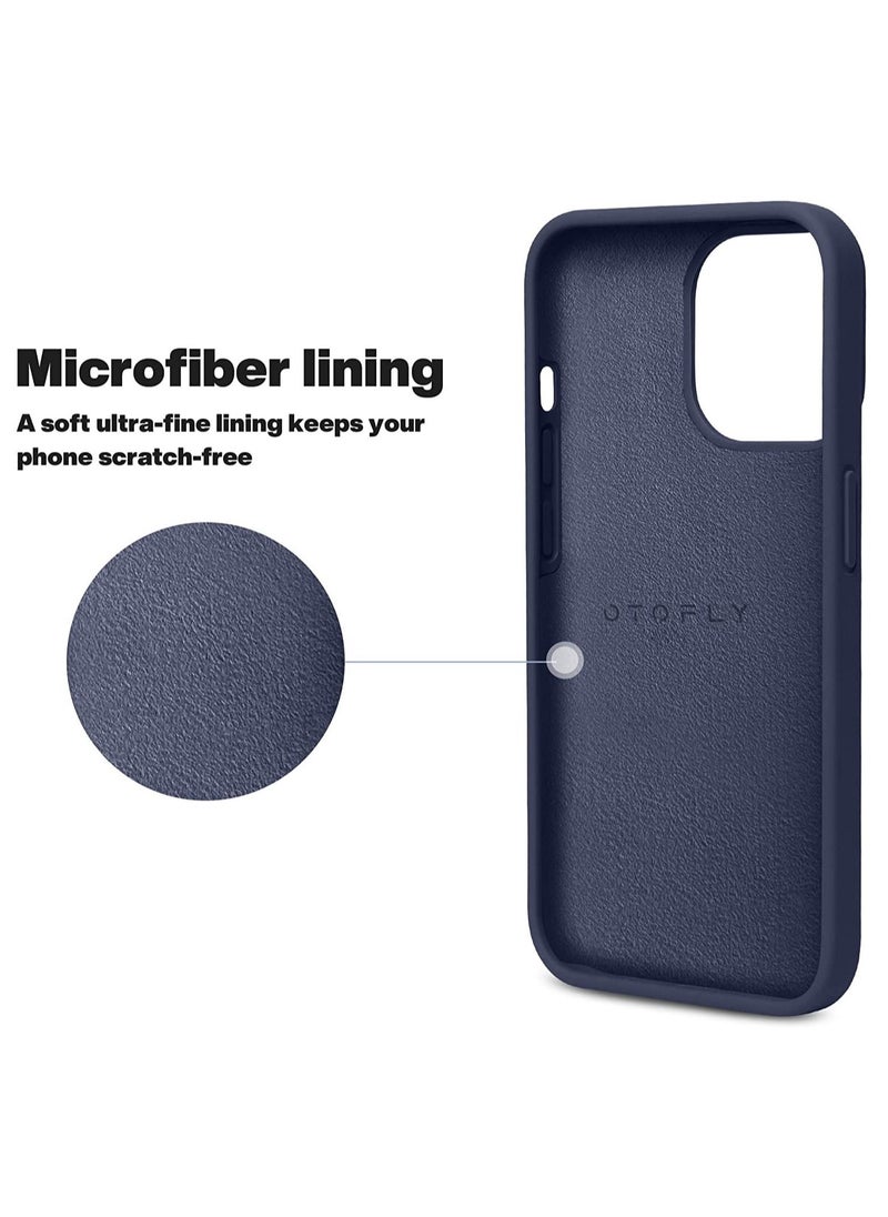 Raxoom Designed for iPhone 14 Pro Max Case, Silicone Shockproof Slim Thin Phone Case for iPhone 14 Pro Max 6.7 inch (Midnight Blue) - Image 4