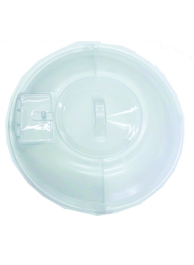 DR. ORGANIZER Exclusively for Kitchen Aid 4.5 Mixing Bowl, USA Patented 3 in 1 Splatter cover, Eliminates the mess, Securely seals and has easy access door for adding additional ingredients, - Image 5