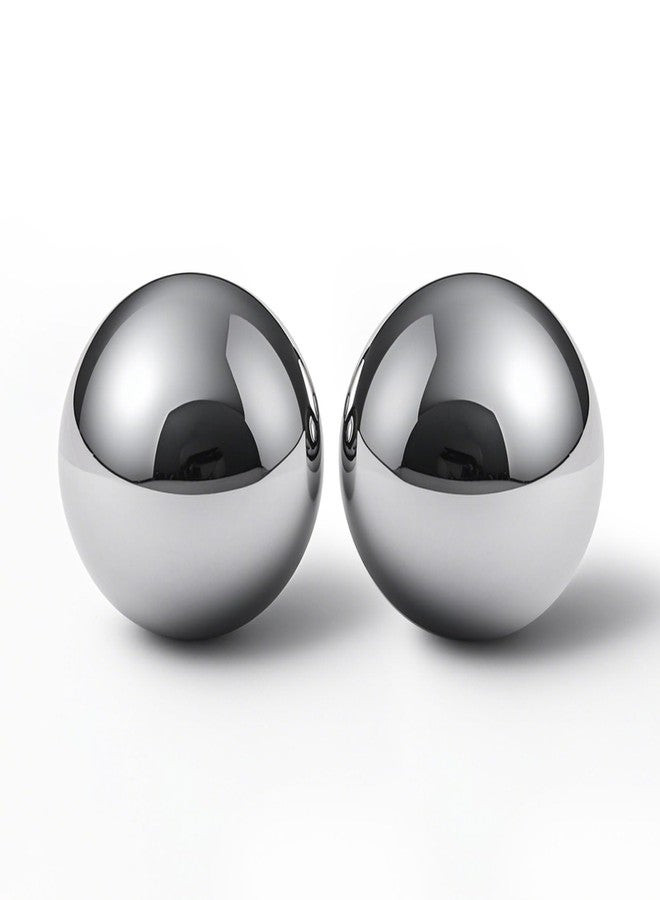 SDEMYI 1.5-inch Baoding Balls with Chime: Stainless Steel Baoding Balls, Hand Massage, Meditation Balls — Suitable for Home/Office Exercise, Stress Relief, Anxiety Reduction, and as Holiday Gifts - Image 4