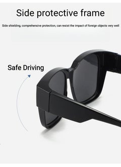 NIBEMINENT Myopia glasses set polarized anti-UV ultra-light sunglasses for driving  - Image 3