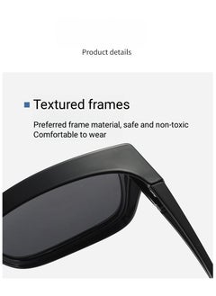 NIBEMINENT Myopia glasses set polarized anti-UV ultra-light sunglasses for driving  - Image 4