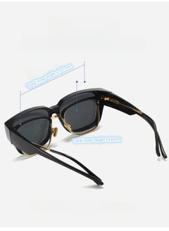 NIBEMINENT Myopia glasses set polarized anti-UV ultra-light sunglasses for driving  - Image 2