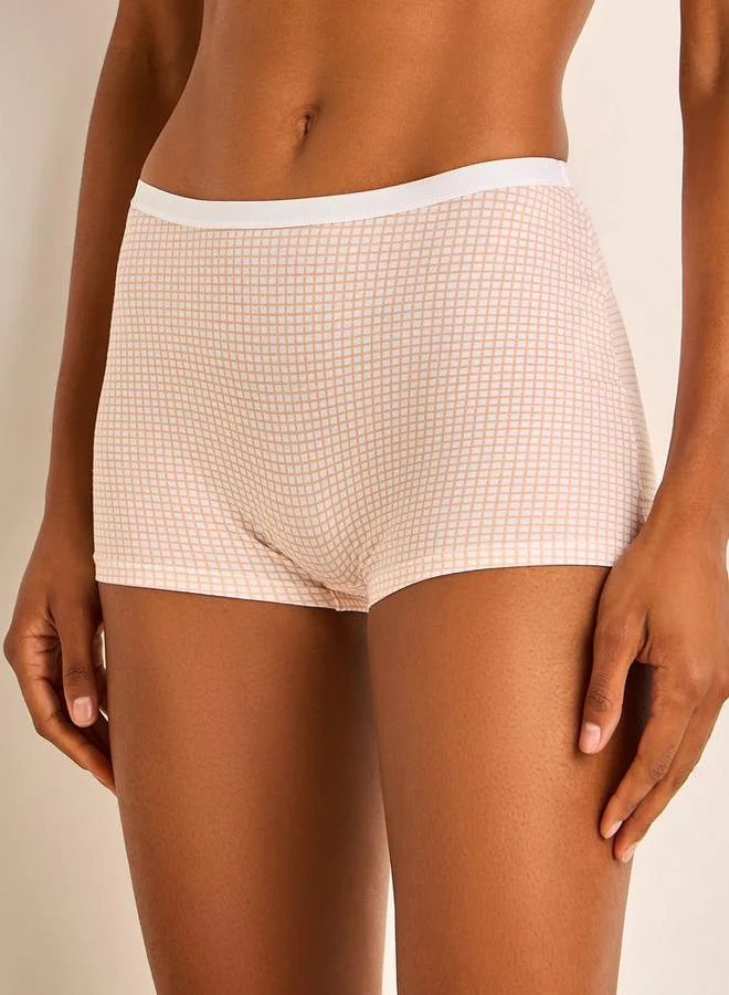 سبلاش فيڤ Set of 5   Boyshort Briefs with Assorted Print