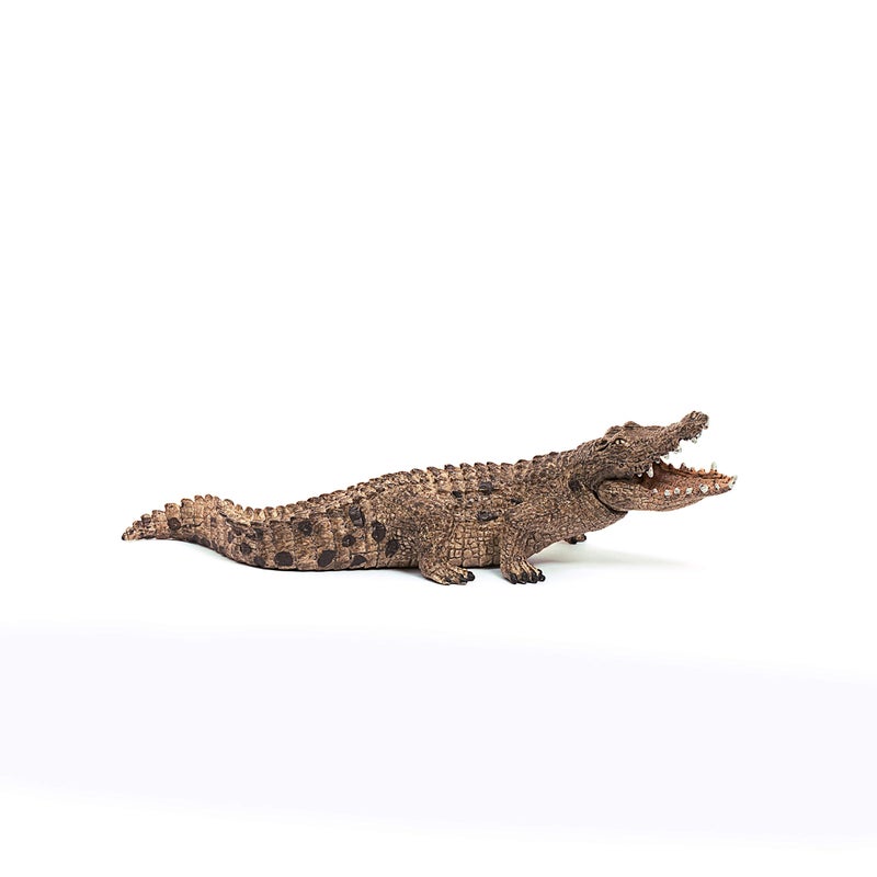 Schleich Wild Life Realistic Wild Animal Toy for Boys and Girls Crocodile Toy Figurine with Movable Jaw - Image 4
