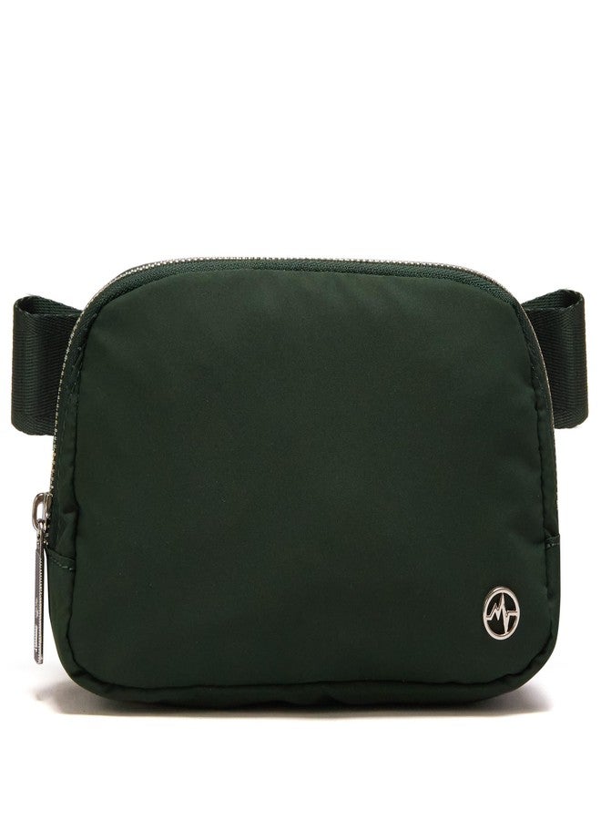 Pander Belt Bag for Women, Fashion Waist Packs, Crossbody Bags, Belt Bag with Adjustable Strap, Legacy Green, 7.5” X 2” X 5” (19cm X 5.5cm X 13cm) - Image 1