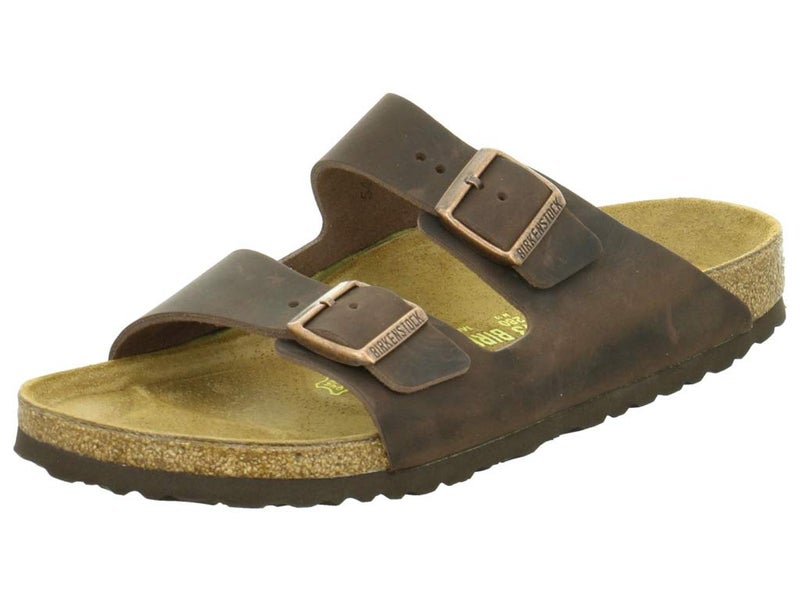 Birkenstock Unisex Arizona Sandal,Habana Oiled Leather,45 N EU - Image 1