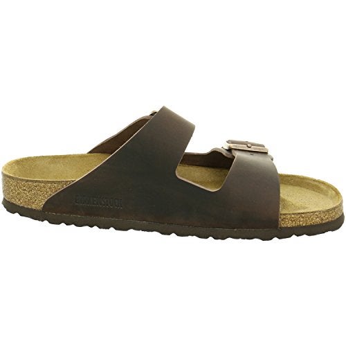 Birkenstock Unisex Arizona Sandal,Habana Oiled Leather,45 N EU - Image 5