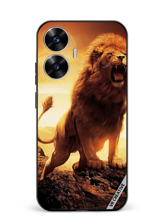 VR CREATIVE Protective Case Cover For Realme C55 Lion King Design Multicolour - Image 1
