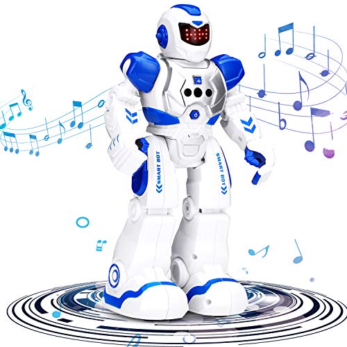 KingsDragon Robots Toy for Kids, RC Gesture Sensing Toy, Interactive Walking Singing Dancing Robot Birthday Presents for Boys Girls Age 6 7 8 9 Years Old - Image 3