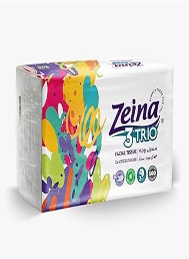 Zeina - Zeina 500 Tissue Bag TRIO - Image 1