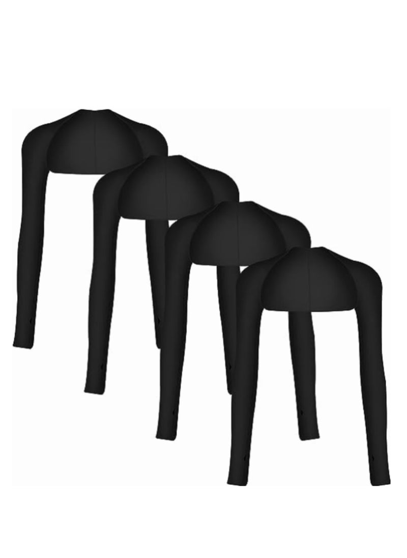 ماركة غير محددة 4 أزواج من أكمام الذراع واقية من الشمس  - Image 1