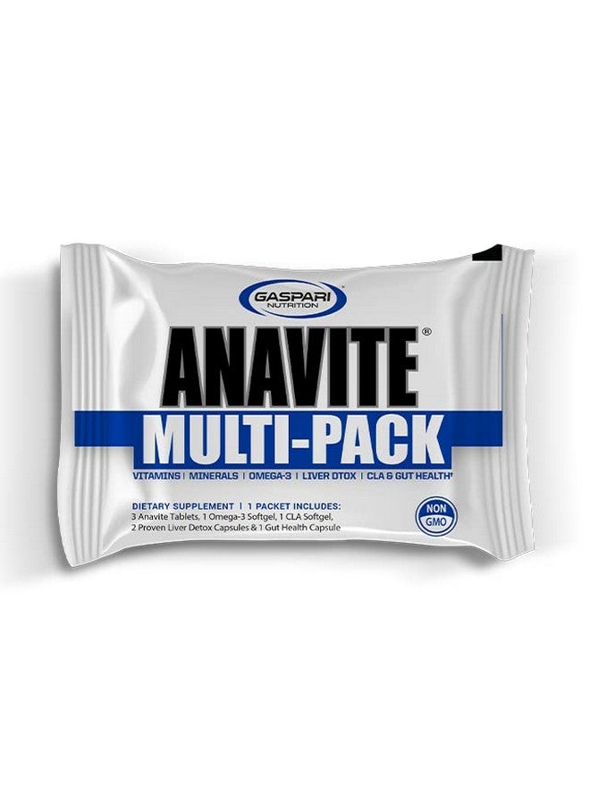 Gaspari Nutrition Anavite, Full Spectrum Multi-Vitamin Packs, Anavite Multivitamins, CLA, Omega 3s, Proven Gut, and Proven Liver Detox, All in 1 (30 Servings, 5 in 1 Multivitamin Pack) - Image 4