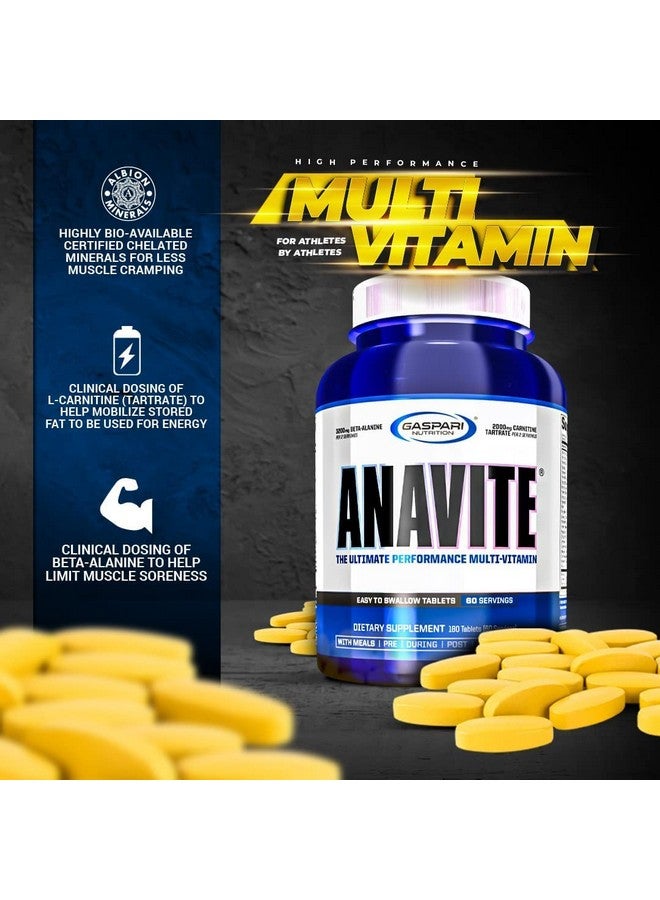 Gaspari Nutrition Anavite, Full Spectrum Multi-Vitamin Packs, Anavite Multivitamins, CLA, Omega 3s, Proven Gut, and Proven Liver Detox, All in 1 (30 Servings, 5 in 1 Multivitamin Pack) - Image 5