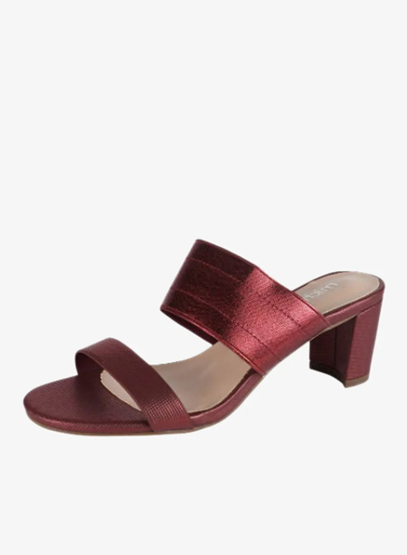 Michelle Morgan Bordo Michelle Morgan Ladies Mid Heel 214RC19N Bordo for Women | Best Price UAE