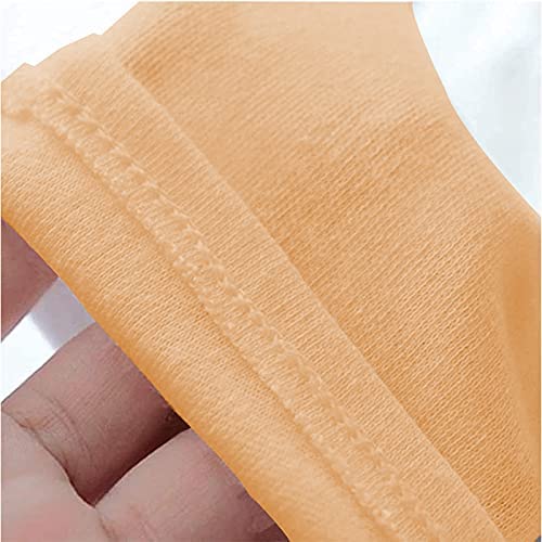 KETKAR Unisex Adult's Cotton Short/Half Hand Gloves for Sun Protection Bike Riding (2 Pair)_Beige|Blue - Image 4