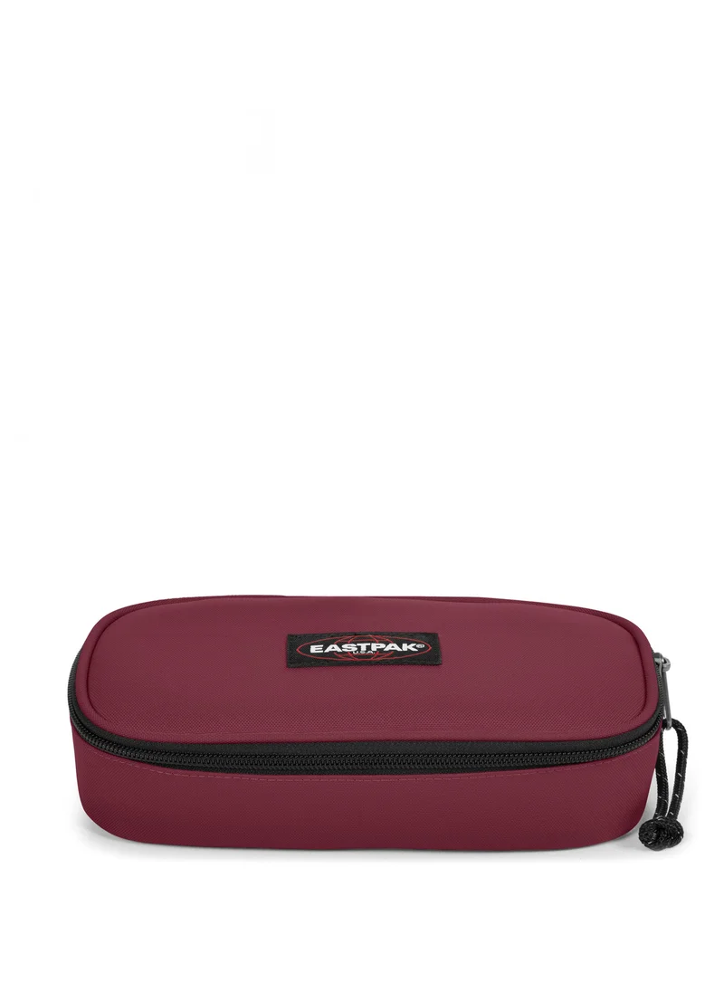 ايستباك Oval Single Hard Pencil Case - Bushy Burgundy