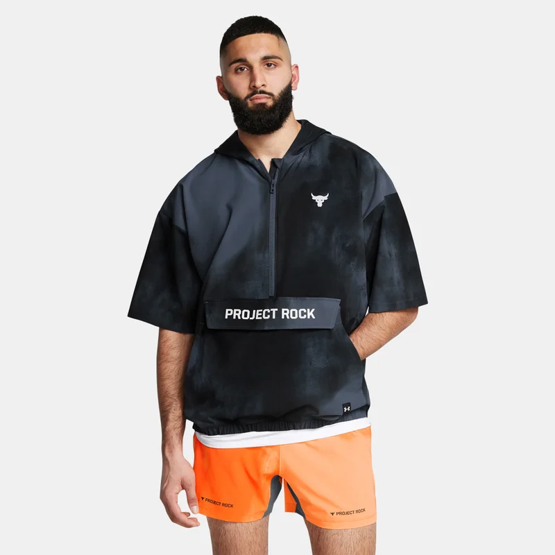 اندر ارمر Men's Project Rock Warm-Up 1/2-Zip Jacket