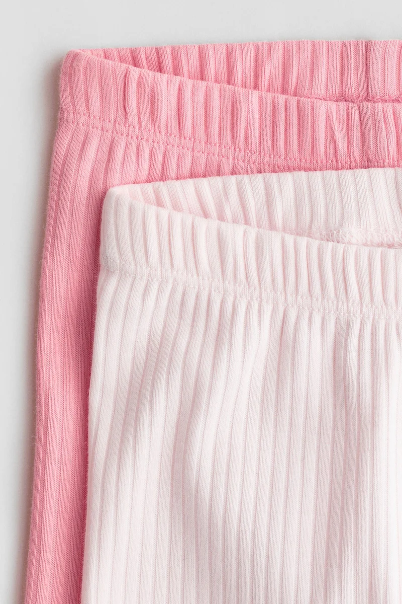 اتش اند ام شورت ضيق بتصميم مرن - عبوة من قطعتين