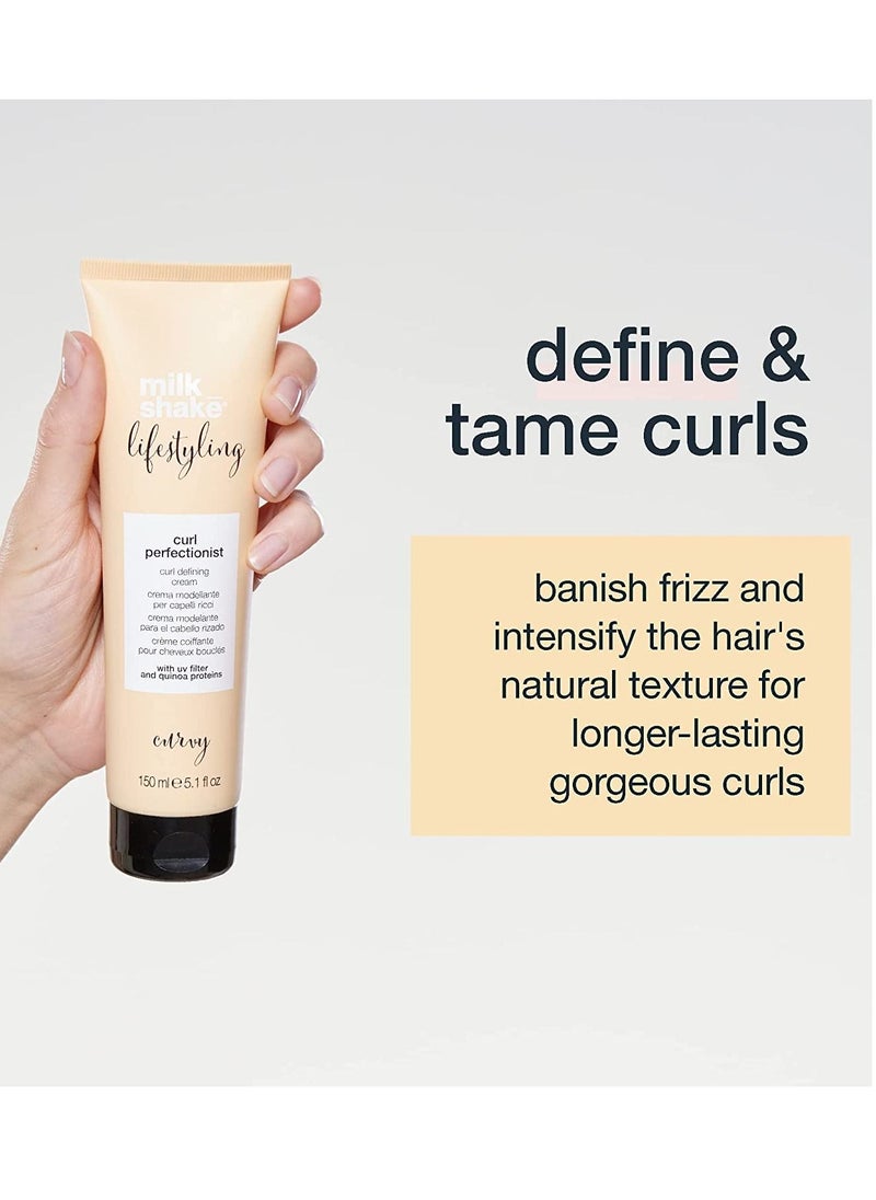 Milk Shake - Milk_Shake Curl Perfectionist Modelling Cream For Curly Hair 150Ml - Image 1