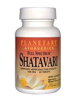 Shatavari Full Spectrum, 500 mg 60 Tablets