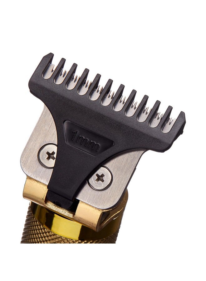 KISS KISS Precision Blade Cordless Trimmer with Stainless Steel T-Blade, Powerful High-Torque, High-Speed Motor, 3 Blade Guard Attachments & Blade Cover, USB Cable & Long-Lasting Lithium Ion Battery  - Image 3