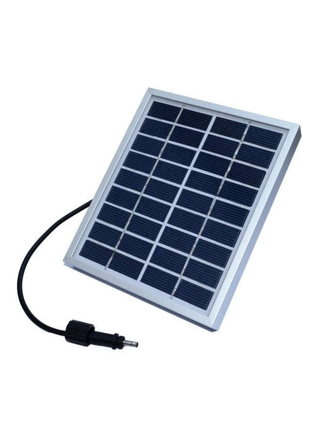 NIBEMINENT Solar Powered Decorative Fountain Water Pump White/Black 17x5x29cm  - Image 5
