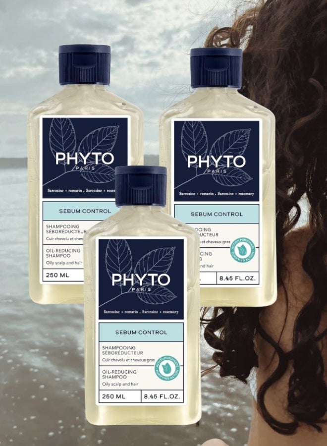 فيتو 3 قطع شامبو فيتو للتحكم في الزيوت وتقليل الزيوت 250مل - Image 1