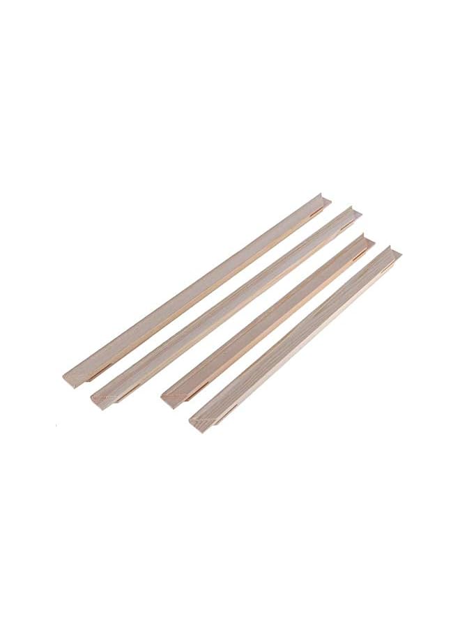 The Bros Wooden Frame Canvas Stretcher Bars for DIY Canvas Oil Painting Diamond Painting Craft Wall Art Canvas Prints Paintings Pictures Frames Kit 40 x 50 cm - Image 5