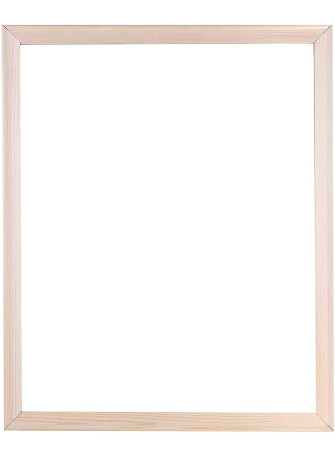 The Bros Wooden Frame Canvas Stretcher Bars for DIY Canvas Oil Painting Diamond Painting Craft Wall Art Canvas Prints Paintings Pictures Frames Kit 40 x 50 cm - Image 1