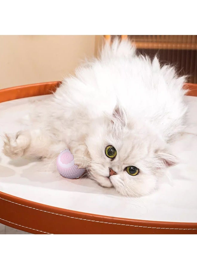 Interactive Cat Ball Toy, Intelligent Indoor Automatic Moving Ball Puzzle Dispel Boredom USB Charging Pet Toy - Image 2