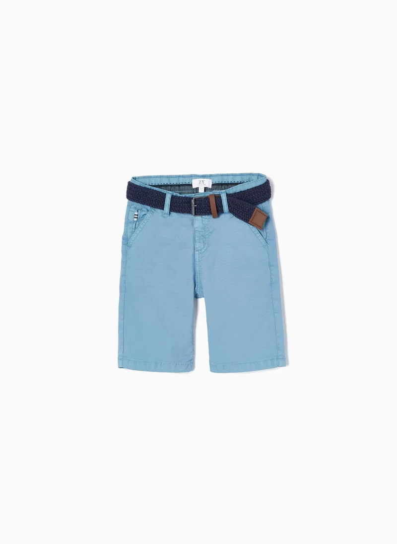 Zippy Zippy Midi Chino Shorts With Belt For Boys