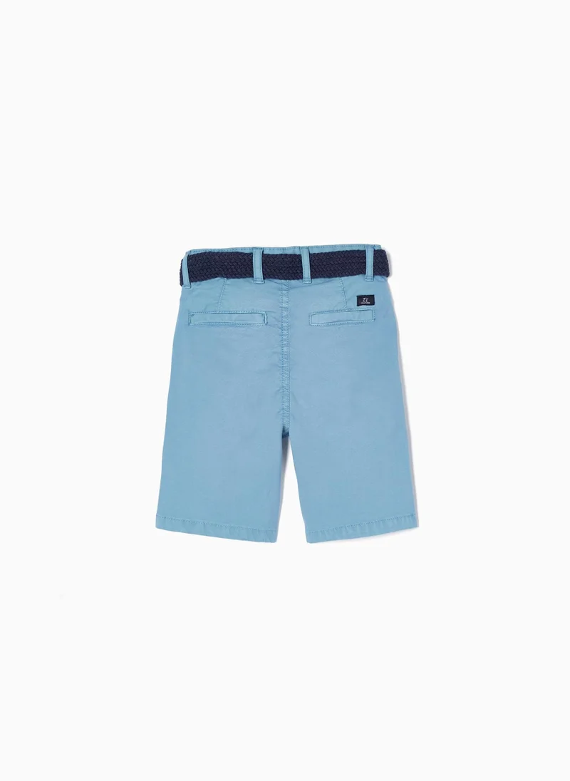 Zippy Zippy Midi Chino Shorts With Belt For Boys